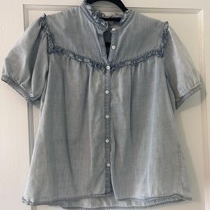 Joie Denim Top